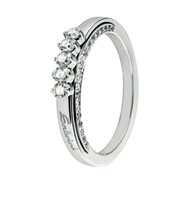 Anello Salvini Donna Alchemy in Oro bianco Diamante 0.4 Ct 20047393 - 20047393